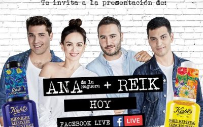 ANA DE LA REGUERA + REIK PARA LA EDICIÓN LIMITADA KIEHL’S 2017